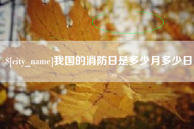 昆明我国的消防日是多少月多少日