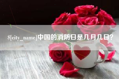 昆明中国的消防日是几月几日？