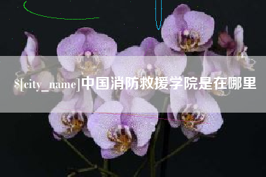 昆明中国消防救援学院是在哪里