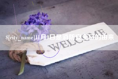 昆明11月9日是消防安全日的由来