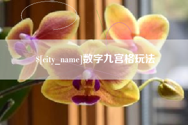 昆明数字九宫格玩法