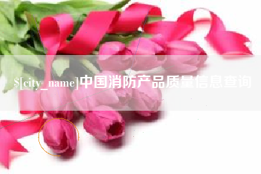 昆明中国消防产品质量信息查询