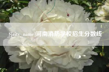 昆明河南消防学校招生分数线