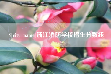 昆明浙江消防学校招生分数线