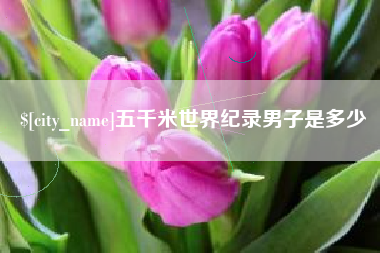 昆明五千米世界纪录男子是多少