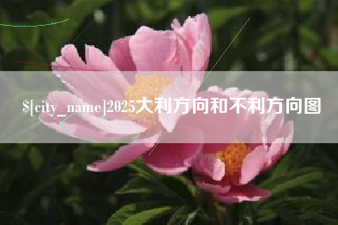 昆明2025大利方向和不利方向图