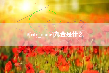 昆明九金是什么