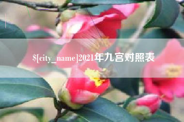 昆明2021年九宫对照表