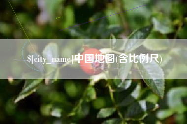 昆明中国地图(含比例尺)