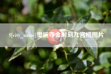 昆明奥运夺金时刻九宫格图片